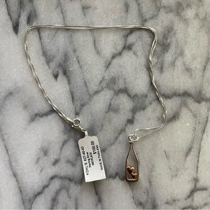 💕 NWT Sterling Silver Bottled Love Necklace 💕